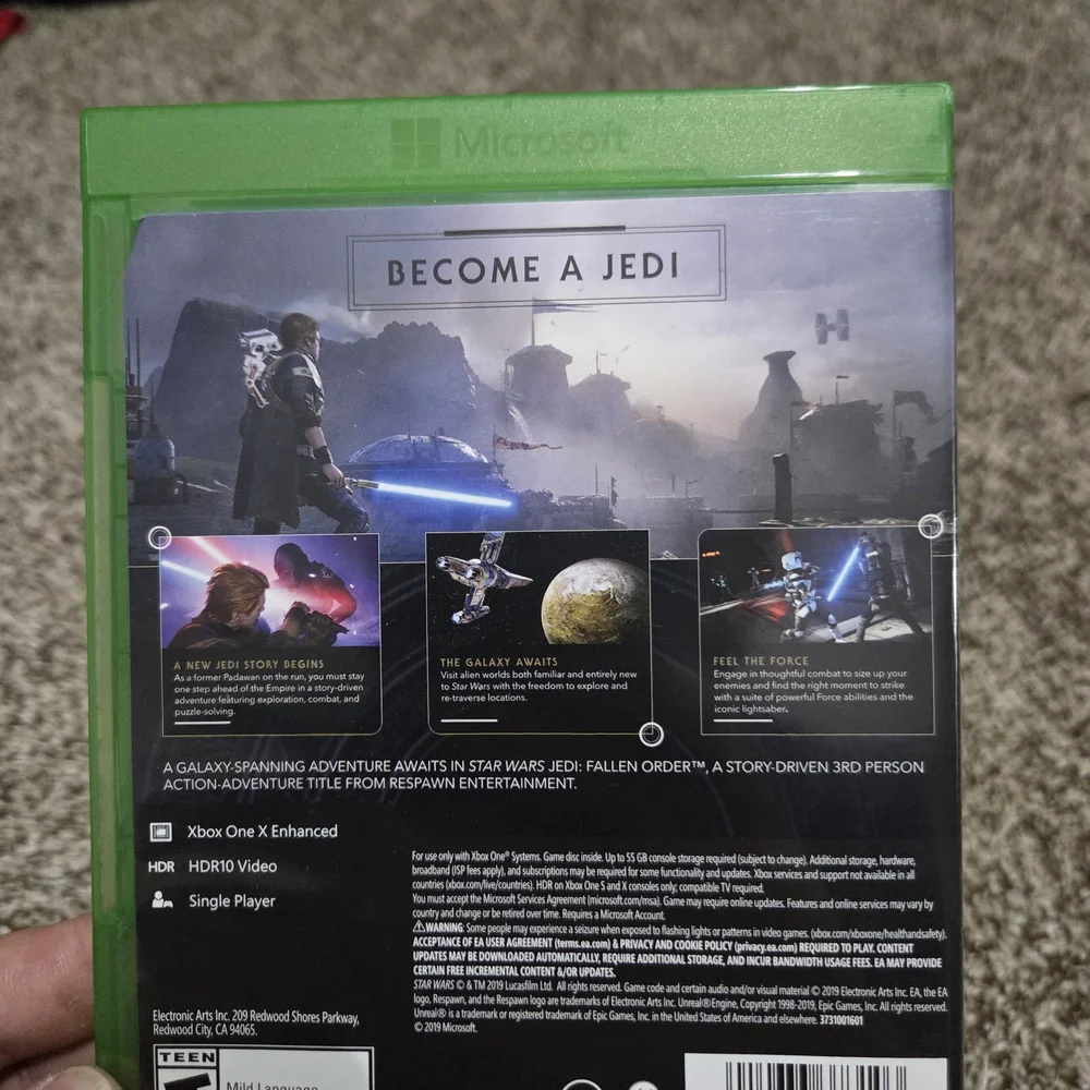 Star Wars Jedi Fallen Order Game for Xbox One